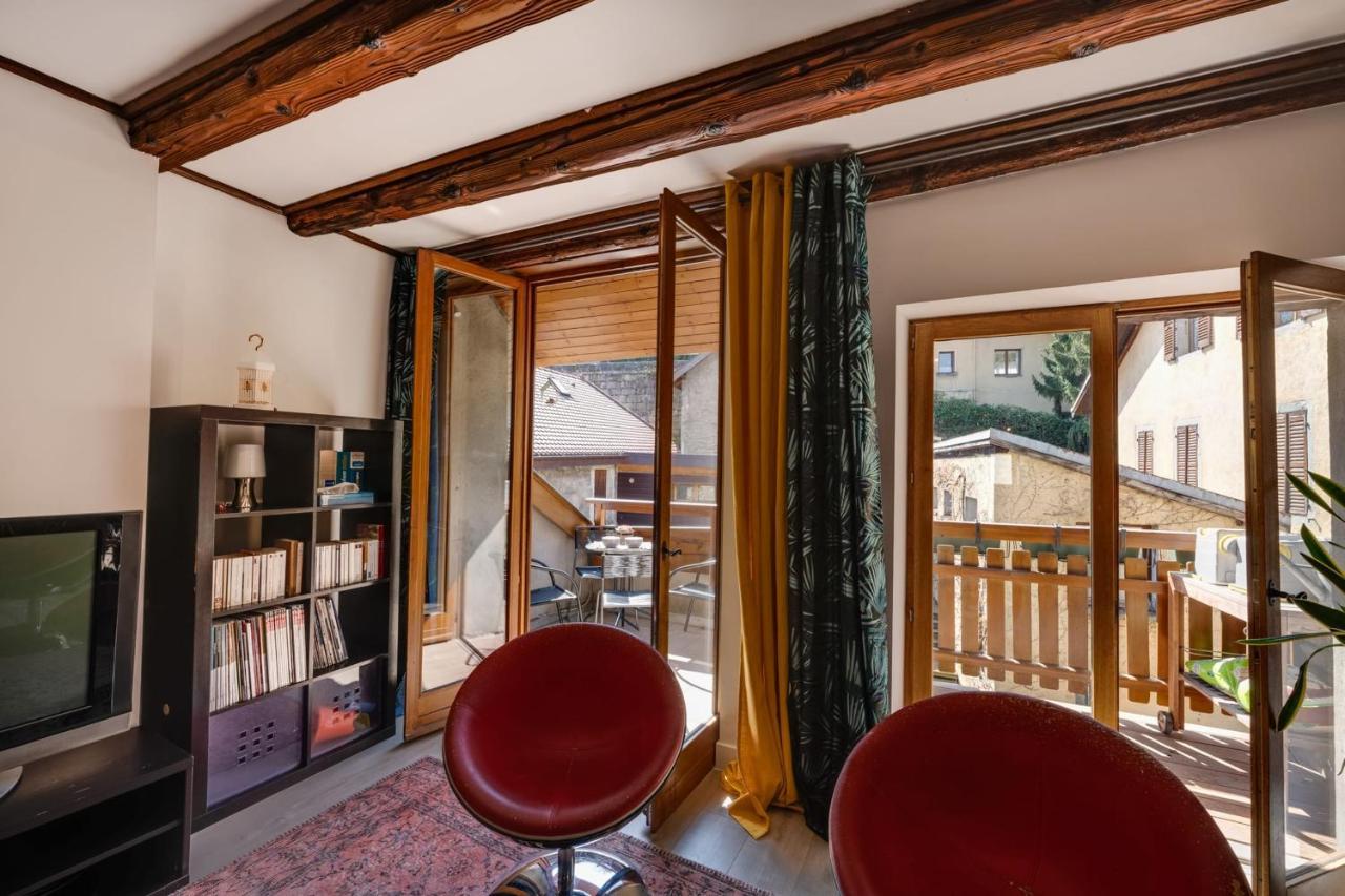 Le Balcon Du Chateau - Aprtement 75 Square Meter In The Annecy Center Exteriör bild