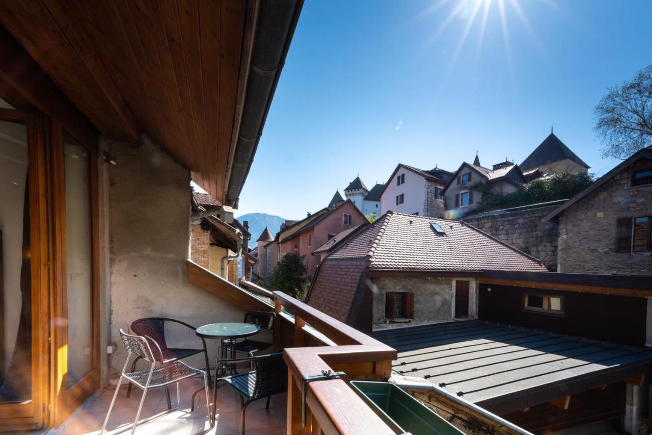 Le Balcon Du Chateau - Aprtement 75 Square Meter In The Annecy Center Exteriör bild