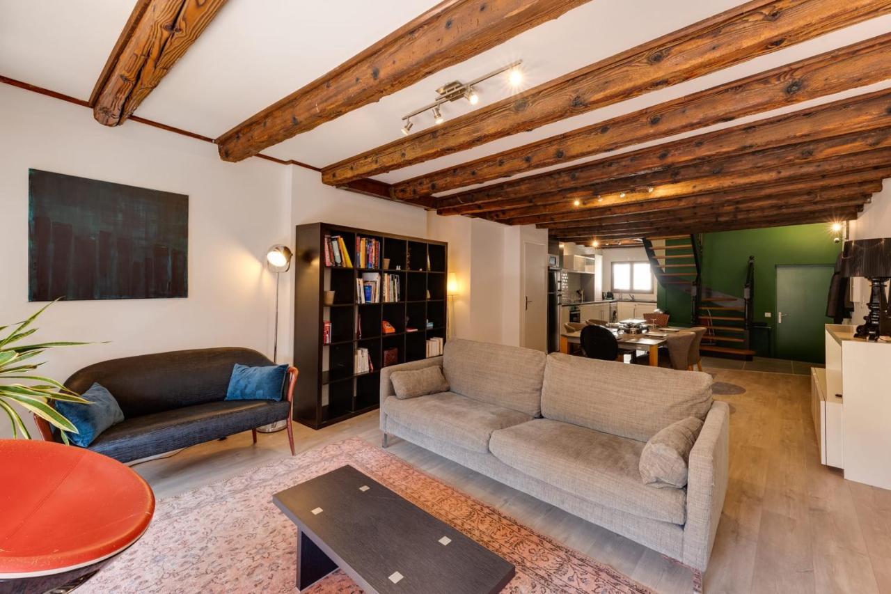 Le Balcon Du Chateau - Aprtement 75 Square Meter In The Annecy Center Exteriör bild