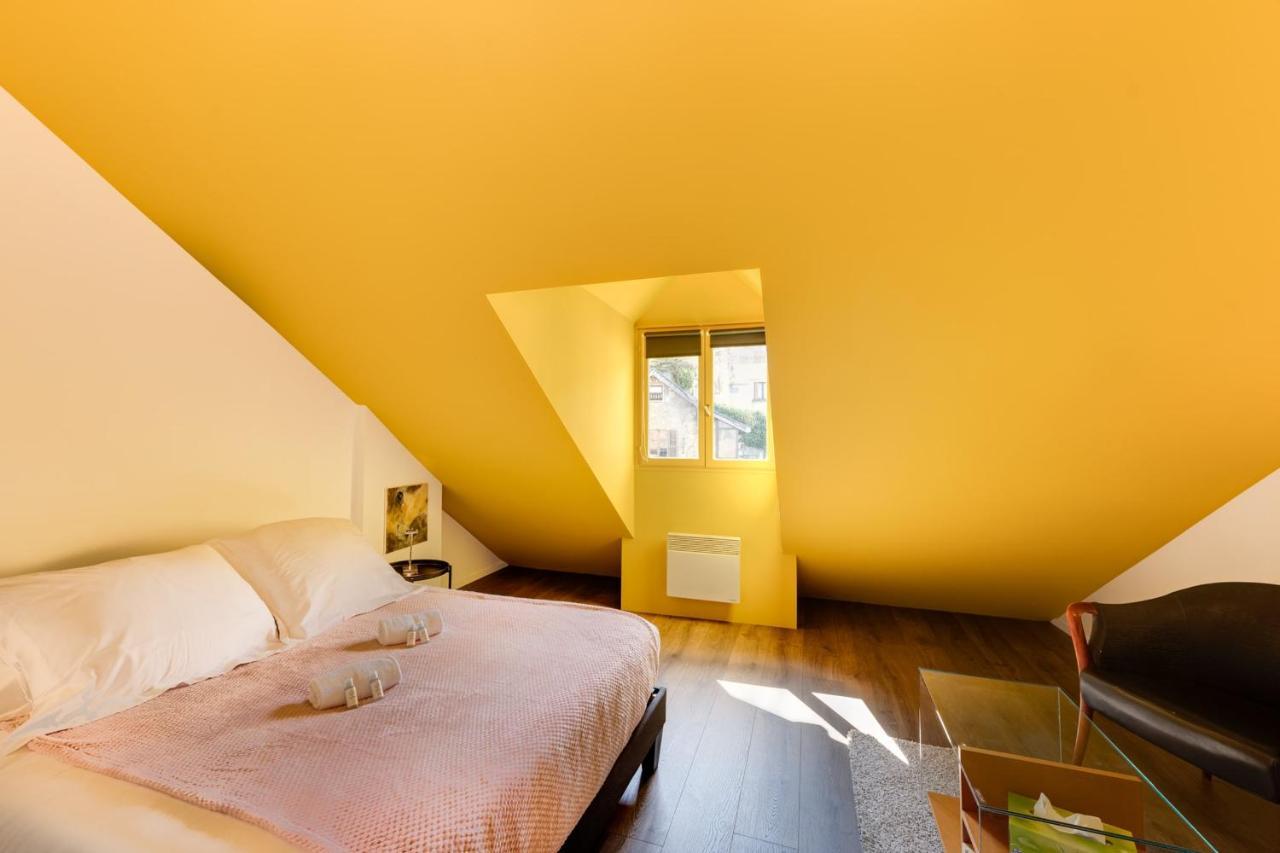 Le Balcon Du Chateau - Aprtement 75 Square Meter In The Annecy Center Exteriör bild