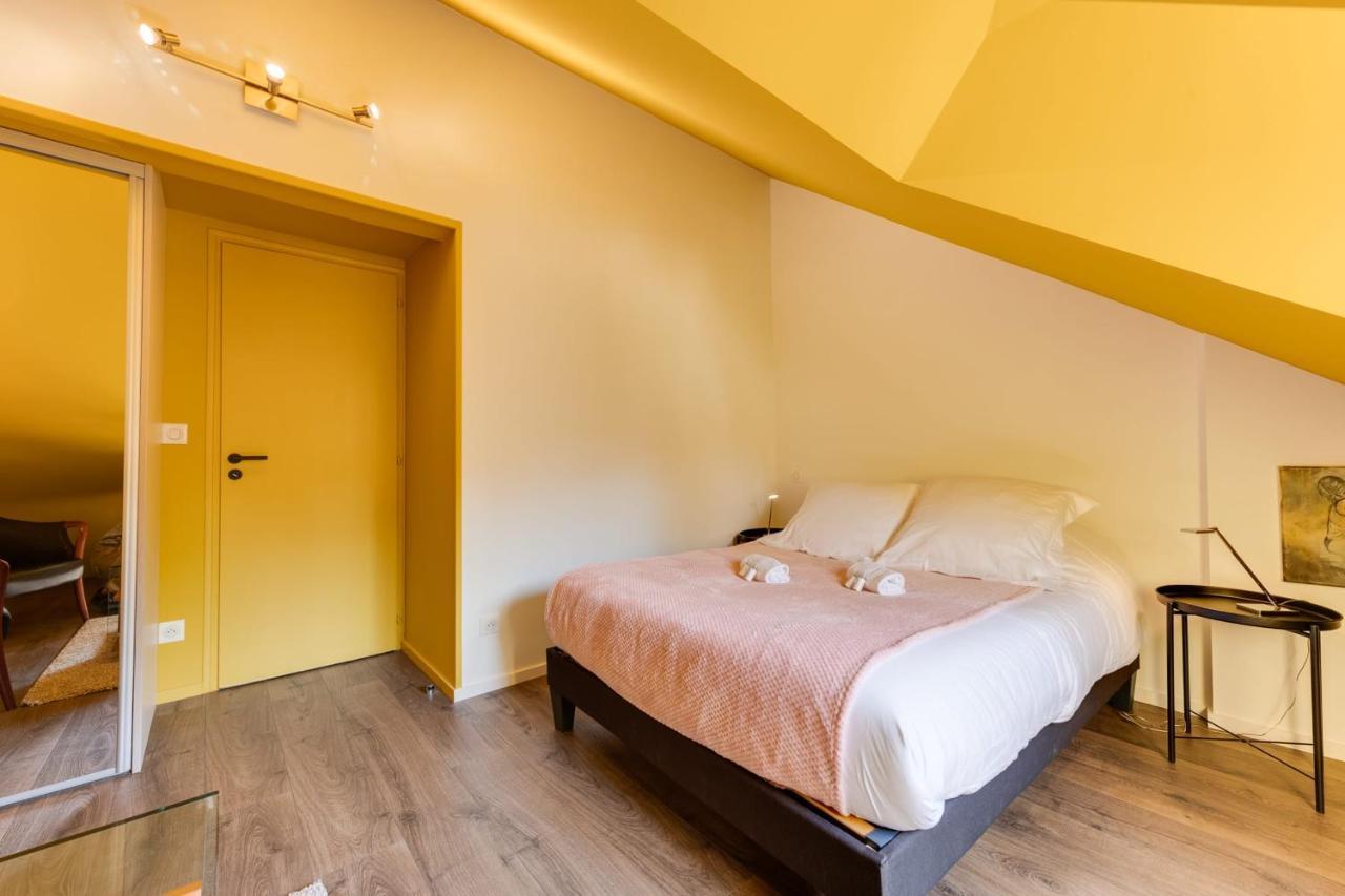 Le Balcon Du Chateau - Aprtement 75 Square Meter In The Annecy Center Exteriör bild
